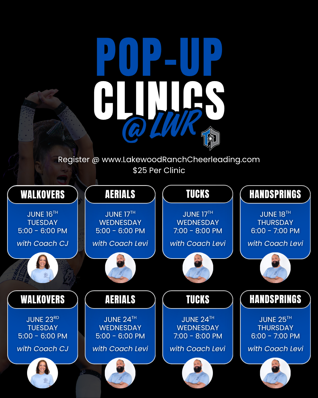 Read more about the article June Pop Up Clinics